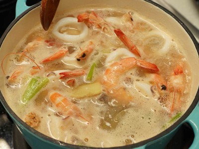 食譜-海鮮清湯