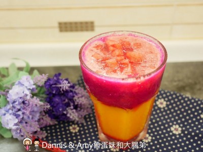 食譜-三色水果冰沙