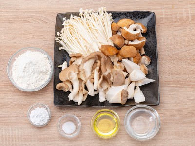 食譜-氣炸鹽酥綜合菇