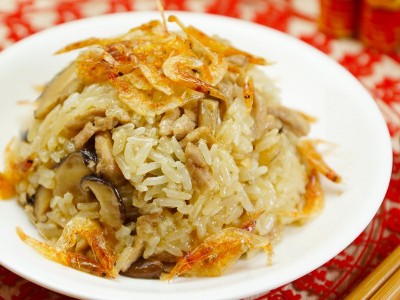 食譜-櫻花蝦油飯