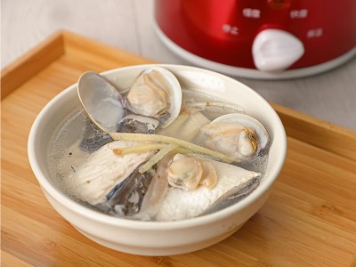 食譜- 蛤蜊虱目魚肚湯