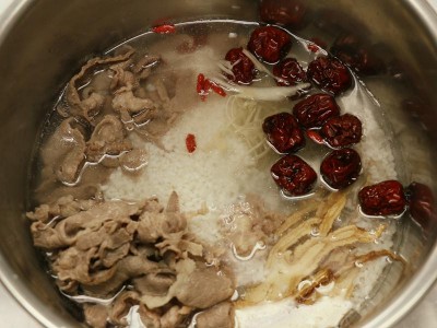 食譜-當歸羊肉粥