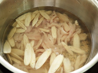 食譜-消腫牛蒡粥