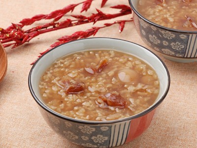 食譜-桂圓米糕粥