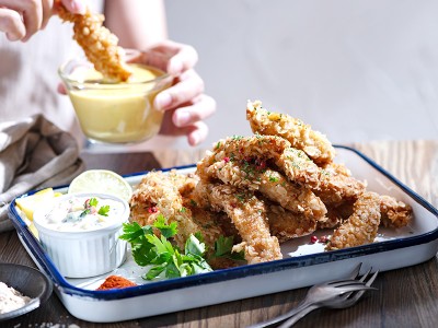 食譜-優格燕麥炸雞