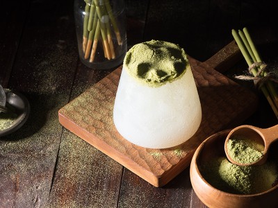 食譜-京都之歌 (抹茶可爾必思氣泡飲)