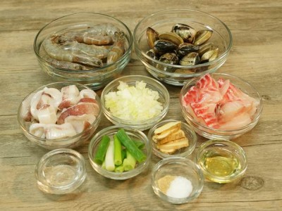 食譜-海鮮清湯
