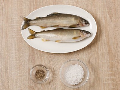 食譜-鹽烤香魚