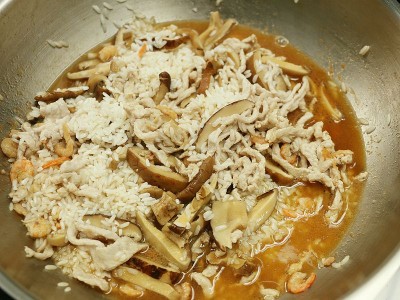 食譜-櫻花蝦油飯
