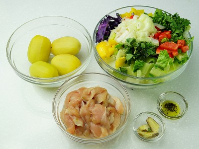 食譜-陽光健康雞胸沙拉