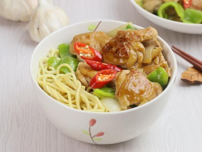 食譜-花雕雞麵