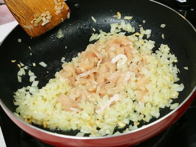食譜-鮮蔬雞肉義大利麵