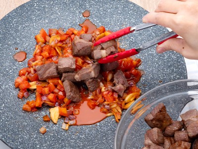 食譜-辣味骰子牛