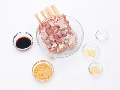 食譜-柚子蜜烤雞肉串